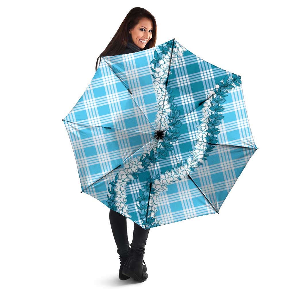 Blue Hawaii Palaka Umbrella Hawaiian Honohono Lei LT05 - Polynesian Pride