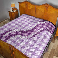 Violet Hawaii Palaka Quilt Hawaiian Honohono Lei LT05 - Polynesian Pride