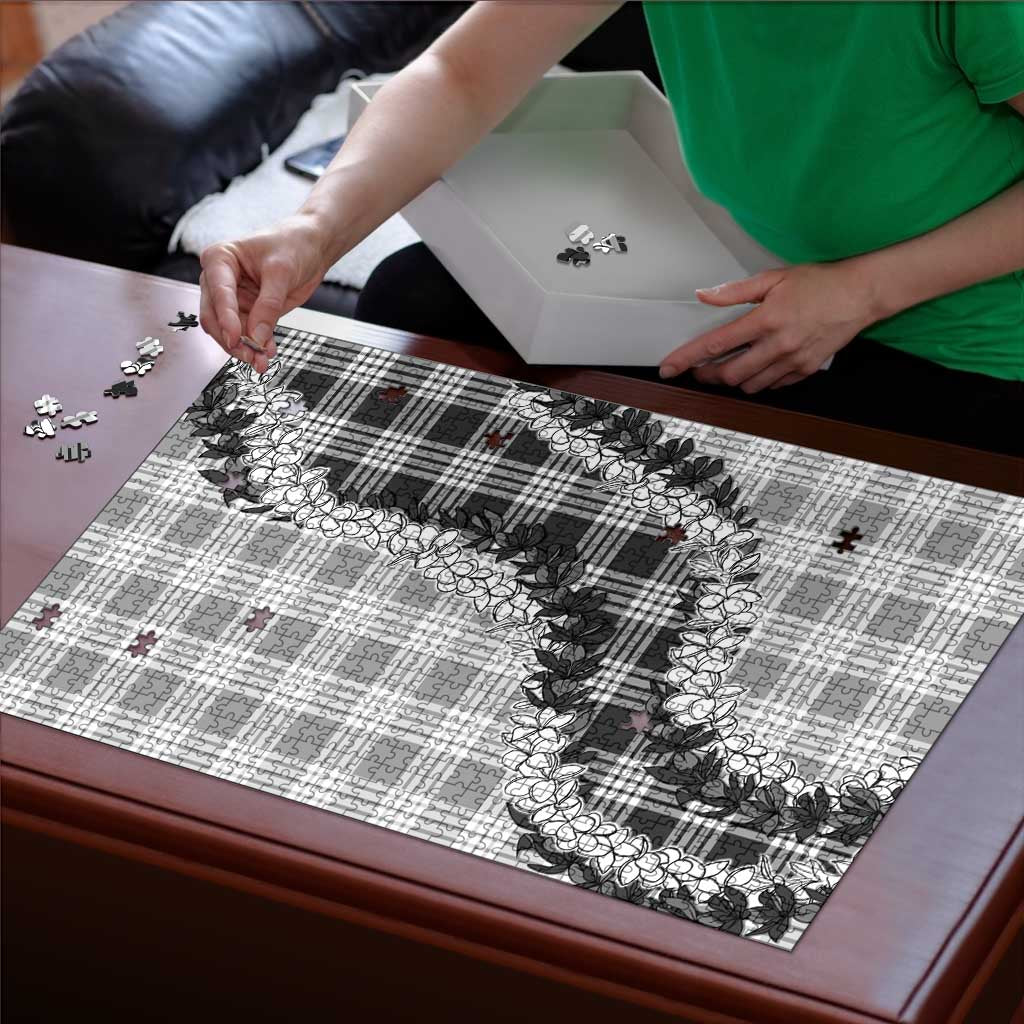 Gray Hawaii Palaka Puzzle Hawaiian Honohono Lei LT05 - Polynesian Pride
