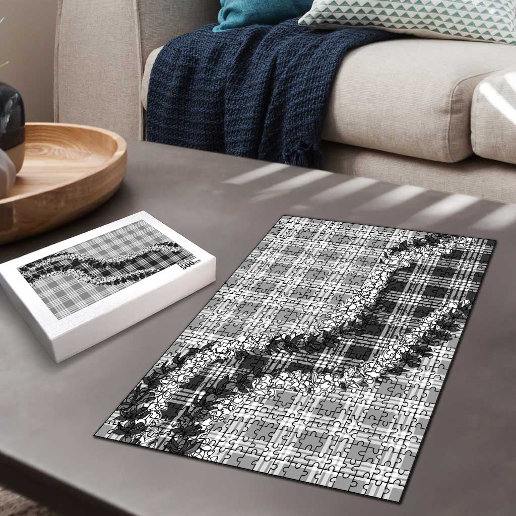 Gray Hawaii Palaka Puzzle Hawaiian Honohono Lei LT05 - Polynesian Pride
