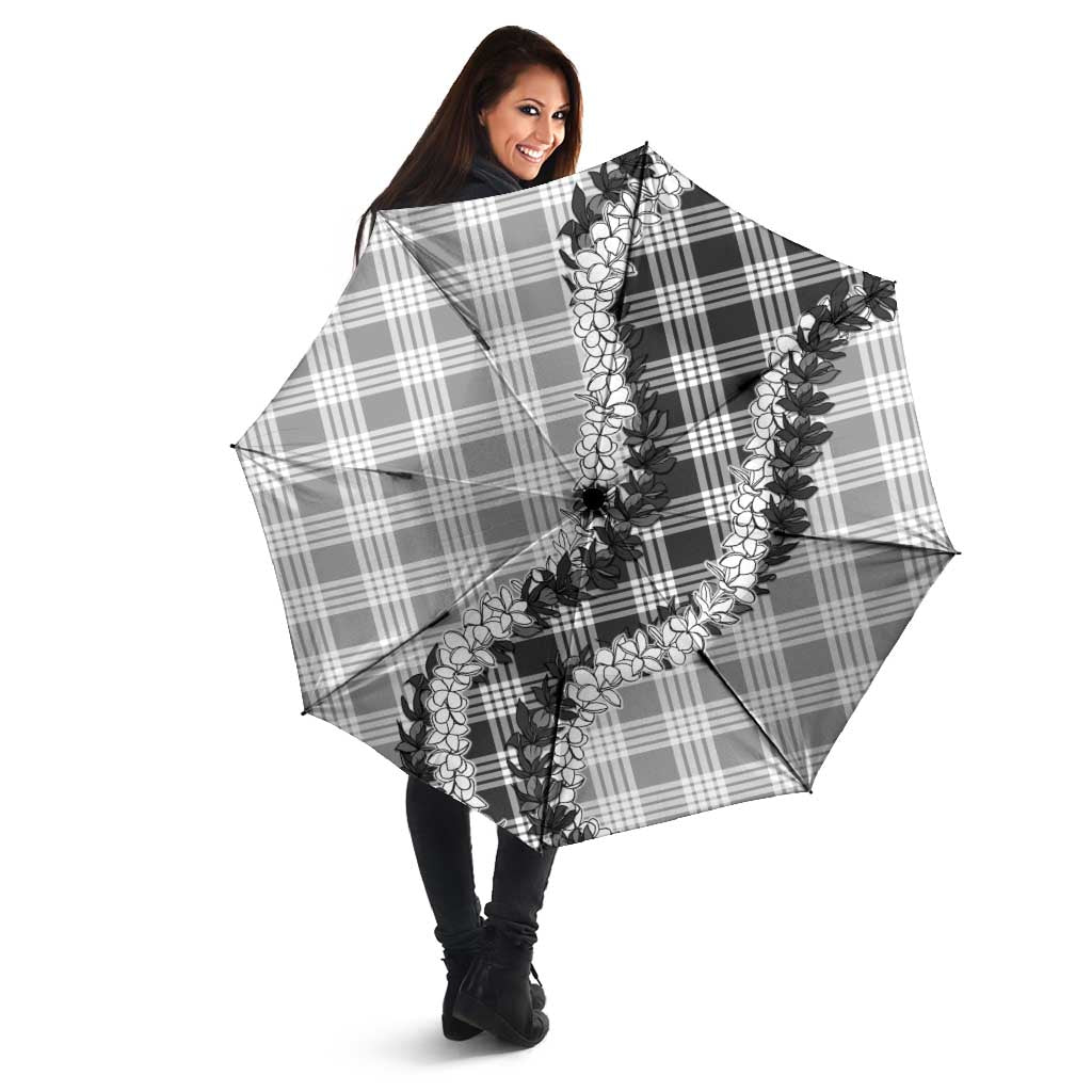 Gray Hawaii Palaka Umbrella Hawaiian Honohono Lei LT05 - Polynesian Pride