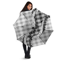 Gray Hawaii Palaka Umbrella Hawaiian Honohono Lei LT05 - Polynesian Pride