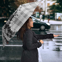 Gray Hawaii Palaka Umbrella Hawaiian Honohono Lei LT05 - Polynesian Pride