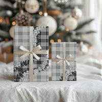 Gray Hawaii Palaka Wrapping Paper Hawaiian Honohono Lei LT05 - Polynesian Pride