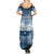 New Zealand Wanaka Air Show Family Matching Summer Maxi Dress and Hawaiian Shirt With Maori Pattern