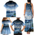 New Zealand Wanaka Air Show Family Matching Tank Maxi Dress and Hawaiian Shirt With Maori Pattern