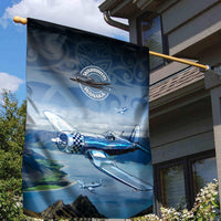 New Zealand Wanaka Air Show Garden Flag With Maori Pattern LT05 - Polynesian Pride