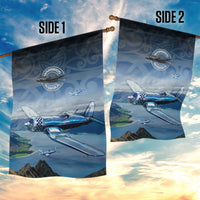 New Zealand Wanaka Air Show Garden Flag With Maori Pattern LT05 - Polynesian Pride