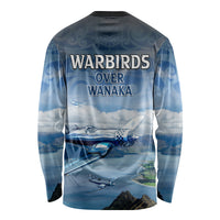 New Zealand Wanaka Air Show Long Sleeve Shirt With Maori Pattern LT05 - Polynesian Pride