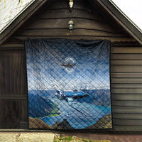 New Zealand Wanaka Air Show Quilt With Maori Pattern LT05 - Polynesian Pride