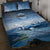 New Zealand Wanaka Air Show Quilt Bed Set With Maori Pattern