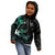 New Zealand Marathon Kid Hoodie Silver Fern Paua Shell Simple Style