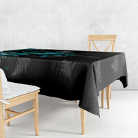 New Zealand Marathon Tablecloth Silver Fern Paua Shell Simple Style LT05 - Polynesian Pride