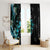 New Zealand Marathon Window Curtain Silver Fern Paua Shell Simple Style