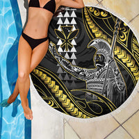 Hawaii King Kamehameha The Great Beach Blanket Gold Tribal Tattoo LT05 - Polynesian Pride