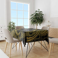 Hawaii King Kamehameha The Great Tablecloth Gold Tribal Tattoo LT05 - Polynesian Pride