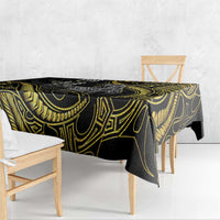 Hawaii King Kamehameha The Great Tablecloth Gold Tribal Tattoo LT05 - Polynesian Pride