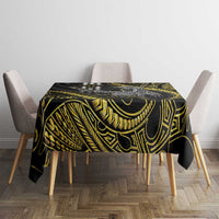 Hawaii King Kamehameha The Great Tablecloth Gold Tribal Tattoo LT05 - Polynesian Pride