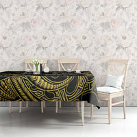 Hawaii King Kamehameha The Great Tablecloth Gold Tribal Tattoo LT05 - Polynesian Pride