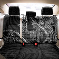 Hawaii King Kamehameha The Great Back Car Seat Cover Black Tribal Tattoo LT05 - Polynesian Pride