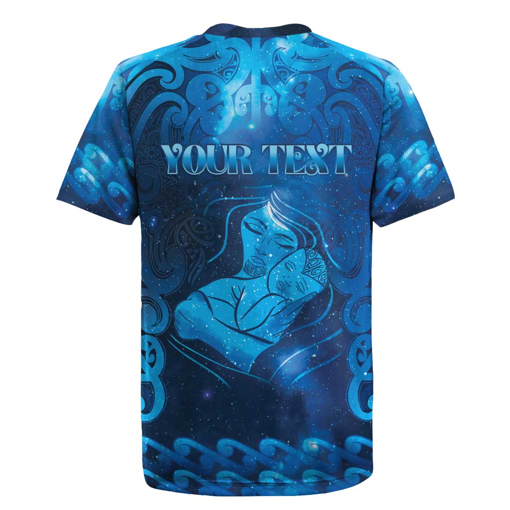 Personalised New Zealand Mother's Day Rugby Jersey Ko Te Whaea Te Takere O Te Waka LT05 - Polynesian Pride