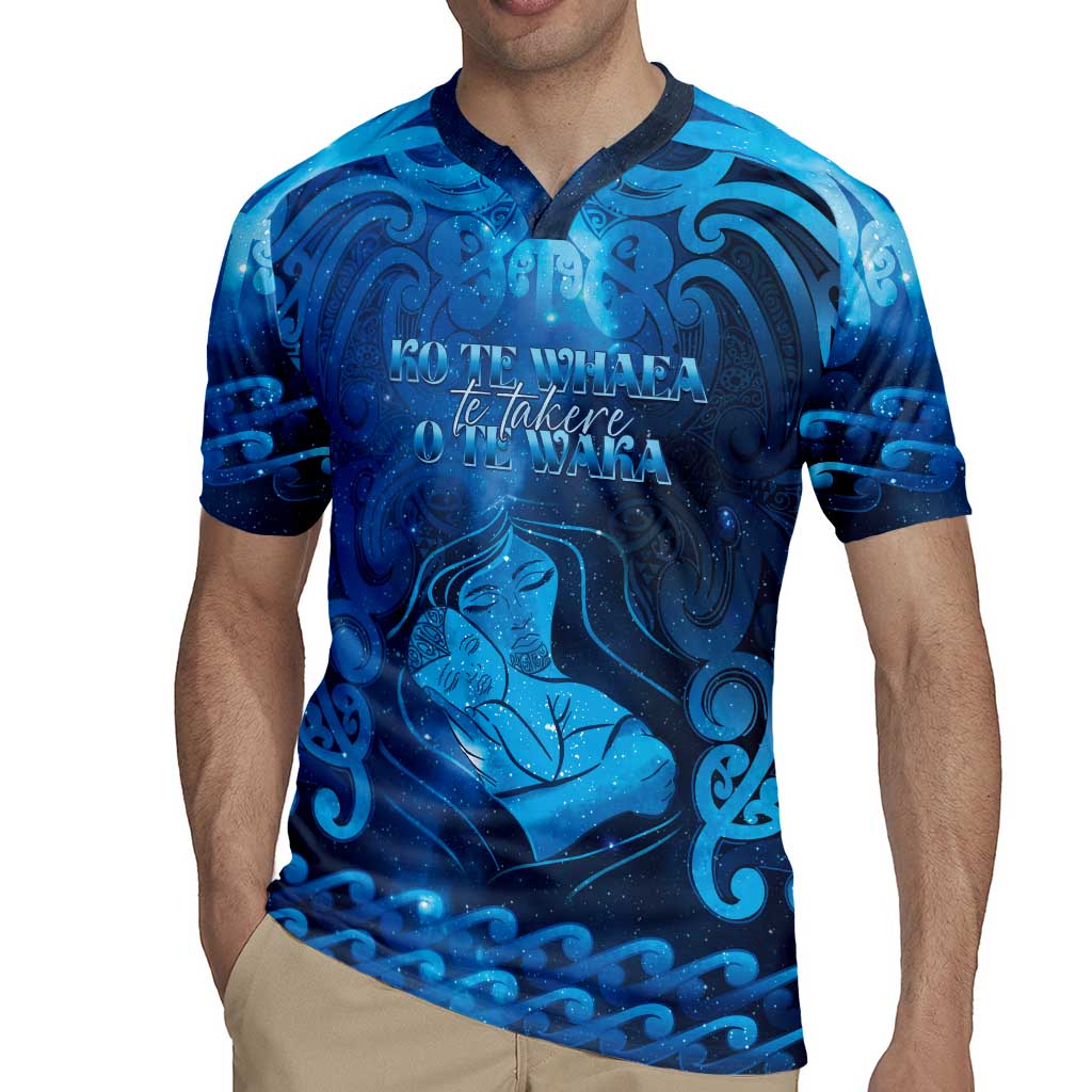 Personalised New Zealand Mother's Day Rugby Jersey Ko Te Whaea Te Takere O Te Waka LT05 - Polynesian Pride