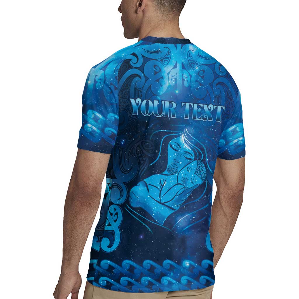 Personalised New Zealand Mother's Day Rugby Jersey Ko Te Whaea Te Takere O Te Waka LT05 - Polynesian Pride