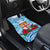 Fiji Ratu Sir Lala Sukuna Day Car Mats Hibiscus Tapa Pattern