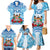 Personalised Fiji Ratu Sir Lala Sukuna Day Family Matching Mermaid Dress and Hawaiian Shirt Hibiscus Tapa Pattern