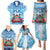 Personalised Fiji Ratu Sir Lala Sukuna Day Family Matching Puletasi and Hawaiian Shirt Hibiscus Tapa Pattern