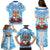 Personalised Fiji Ratu Sir Lala Sukuna Day Family Matching Puletasi and Hawaiian Shirt Hibiscus Tapa Pattern