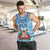 Personalised Fiji Ratu Sir Lala Sukuna Day Men Tank Top Hibiscus Tapa Pattern