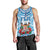 Personalised Fiji Ratu Sir Lala Sukuna Day Men Tank Top Hibiscus Tapa Pattern