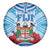 Fiji Ratu Sir Lala Sukuna Day Spare Tire Cover Hibiscus Tapa Pattern