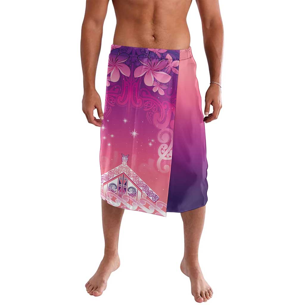 New Zealand Matariki Lavalava Maori Marae Purple Galaxy LT05 Purple - Polynesian Pride