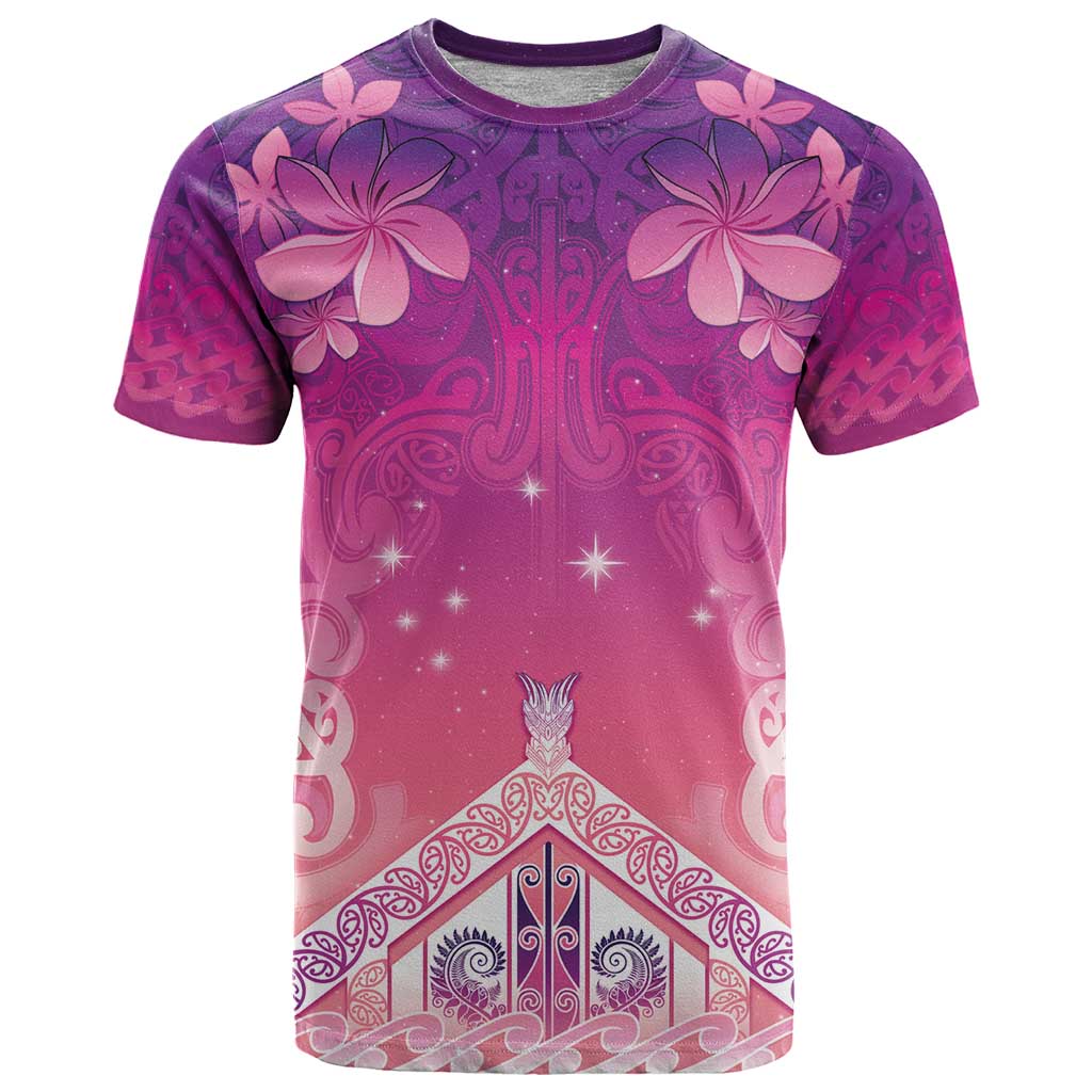 New Zealand Matariki T Shirt Maori Marae Purple Galaxy LT05 Purple - Polynesian Pride