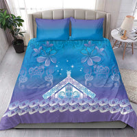 New Zealand Matariki Bedding Set Maori Marae Cyan Galaxy LT05 - Polynesian Pride