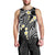 Plumeria With Black Polynesian Tattoo Pattern Men Tank Top