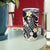 Plumeria With Black Polynesian Tattoo Pattern Tumbler Cup