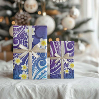 Plumeria With Galaxy Polynesian Tattoo Pattern Wrapping Paper LT05 - Polynesian Pride