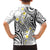 Plumeria With White Polynesian Tattoo Pattern Family Matching Summer Maxi Dress and Hawaiian Shirt