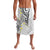 Plumeria With White Polynesian Tattoo Pattern Lavalava