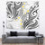 Plumeria With White Polynesian Tattoo Pattern Tapestry