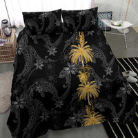 Hawaiian Honu And Surfboards Bedding Set Gold Style LT05 - Polynesian Pride
