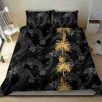 Hawaiian Honu And Surfboards Bedding Set Gold Style LT05 - Polynesian Pride