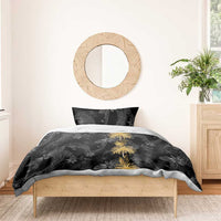 Hawaiian Honu And Surfboards Bedding Set Gold Style LT05 - Polynesian Pride