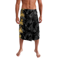 Hawaiian Honu And Surfboards Lavalava Gold Style LT05 Gold - Polynesian Pride