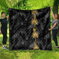 Hawaiian Honu And Surfboards Quilt Gold Style LT05 - Polynesian Pride