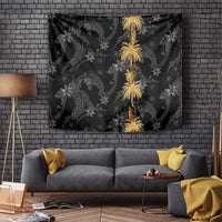 Hawaiian Honu And Surfboards Tapestry Gold Style LT05 Gold - Polynesian Pride