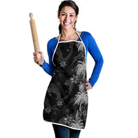 Hawaiian Honu And Surfboards Apron Silver Style LT05 - Polynesian Pride